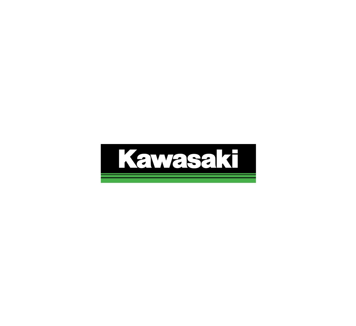 K068-9109-BKNS KAWASAKI 3 GREEN LINES LANYARD K068-9109-BKNS KAWASAKI 3 GREEN LINES LANYARD